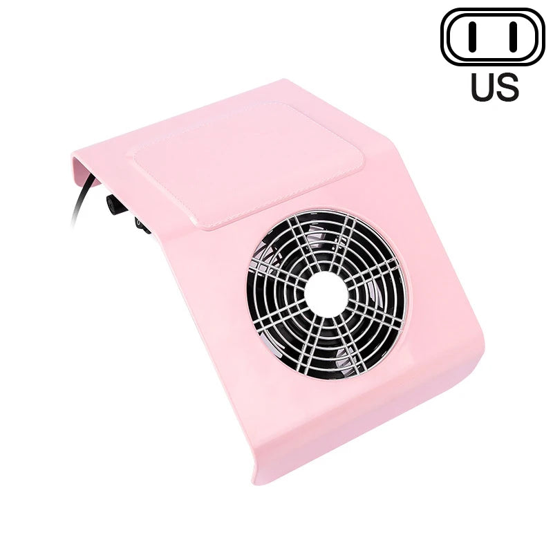 Aspirateur de poussière d’ongles rose